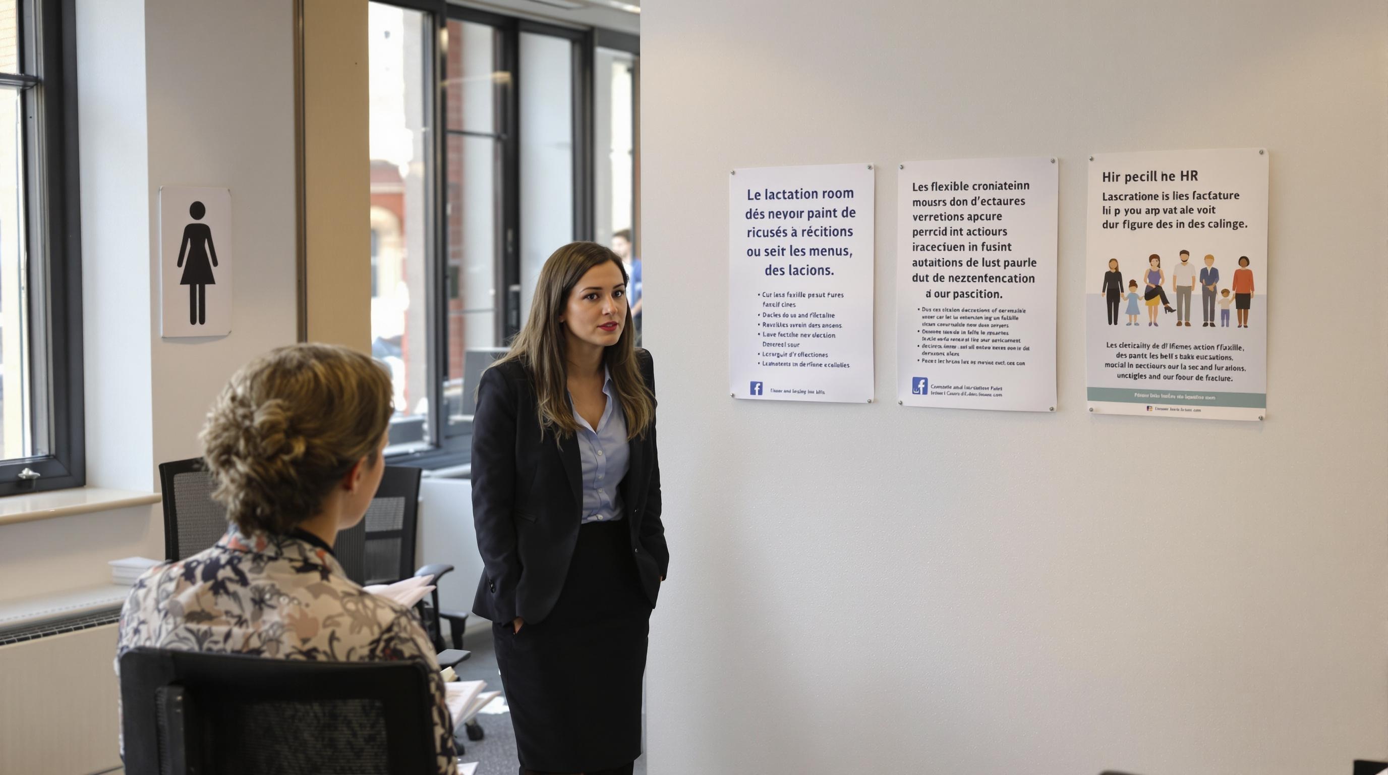 Reprise aménagement travail mère allaitante France