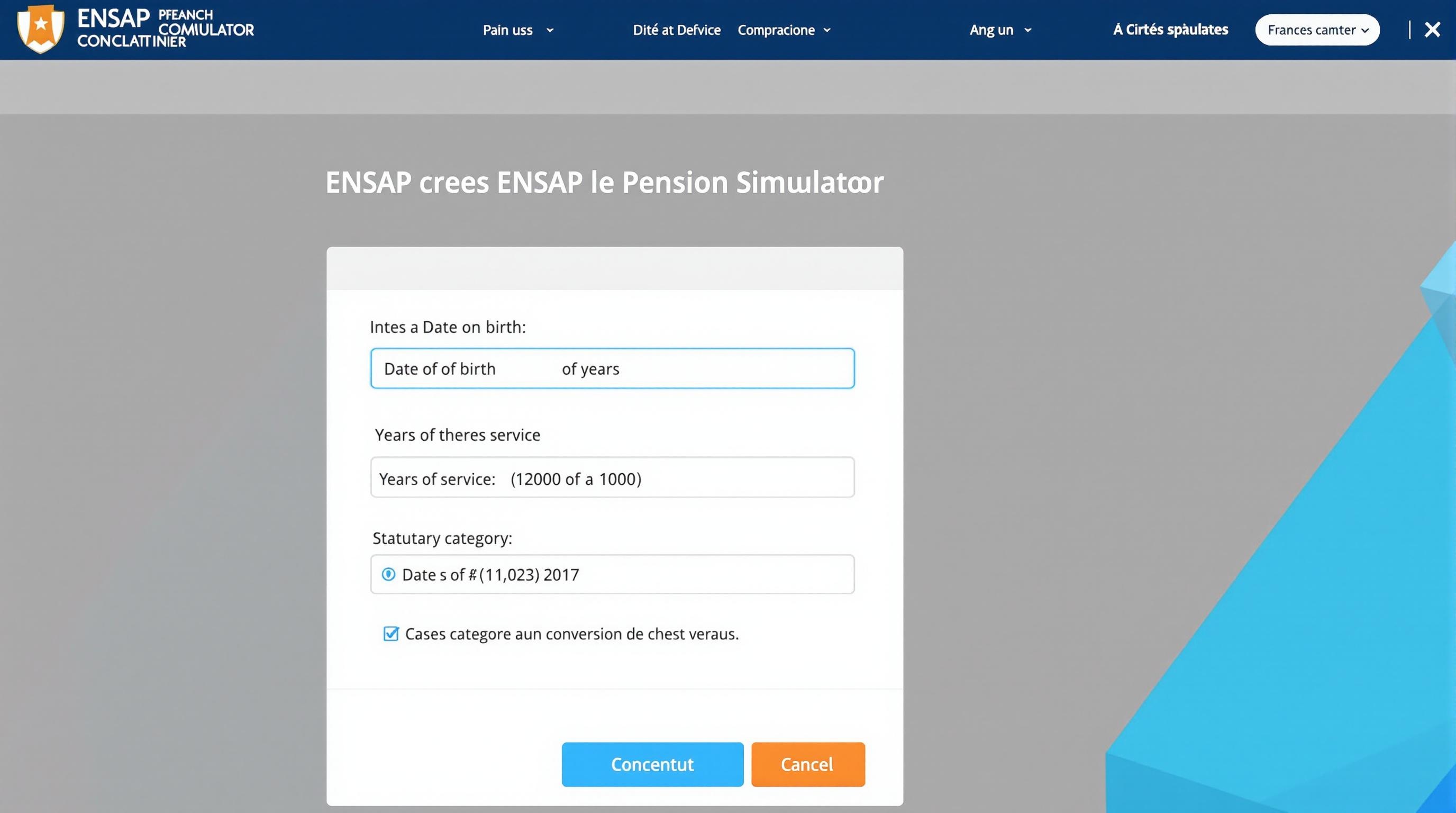 Exemple d'utilisation du simulateur ENSAP