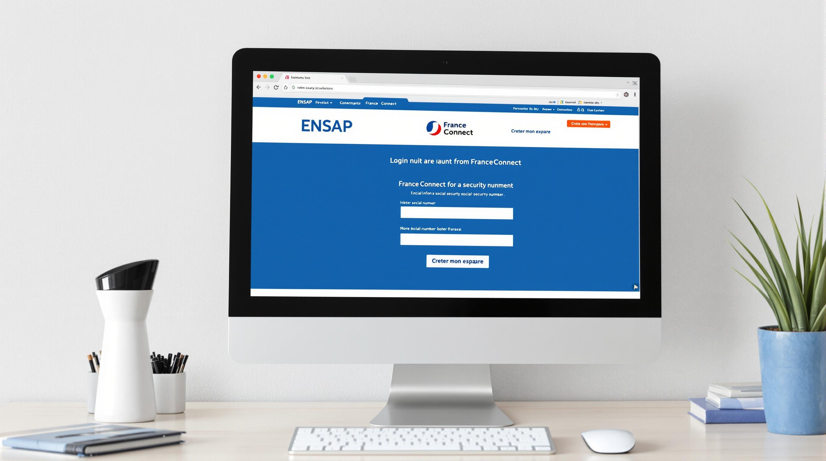 Interface de connexion ENSAP