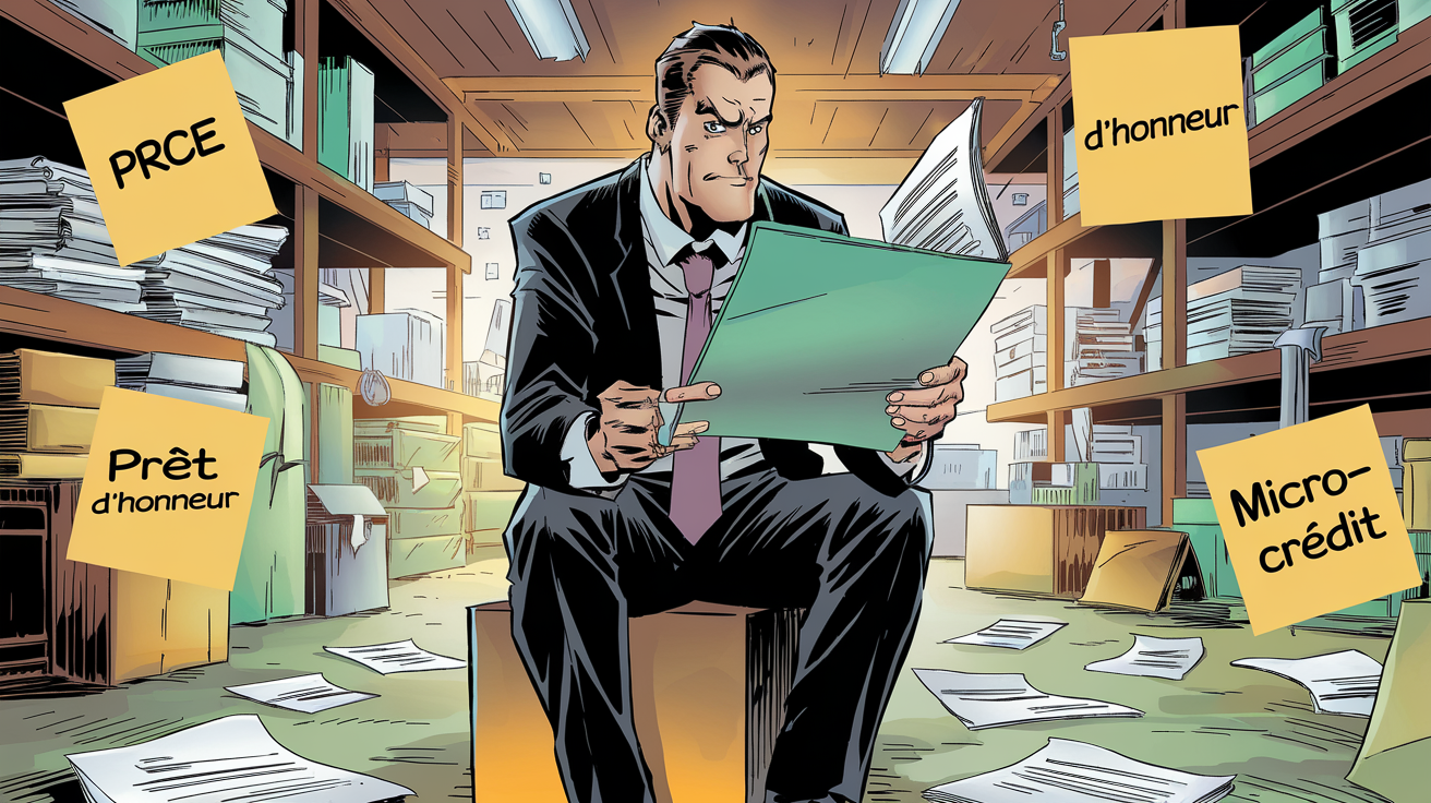 Entrepreneur sarcastique sur la PRCE