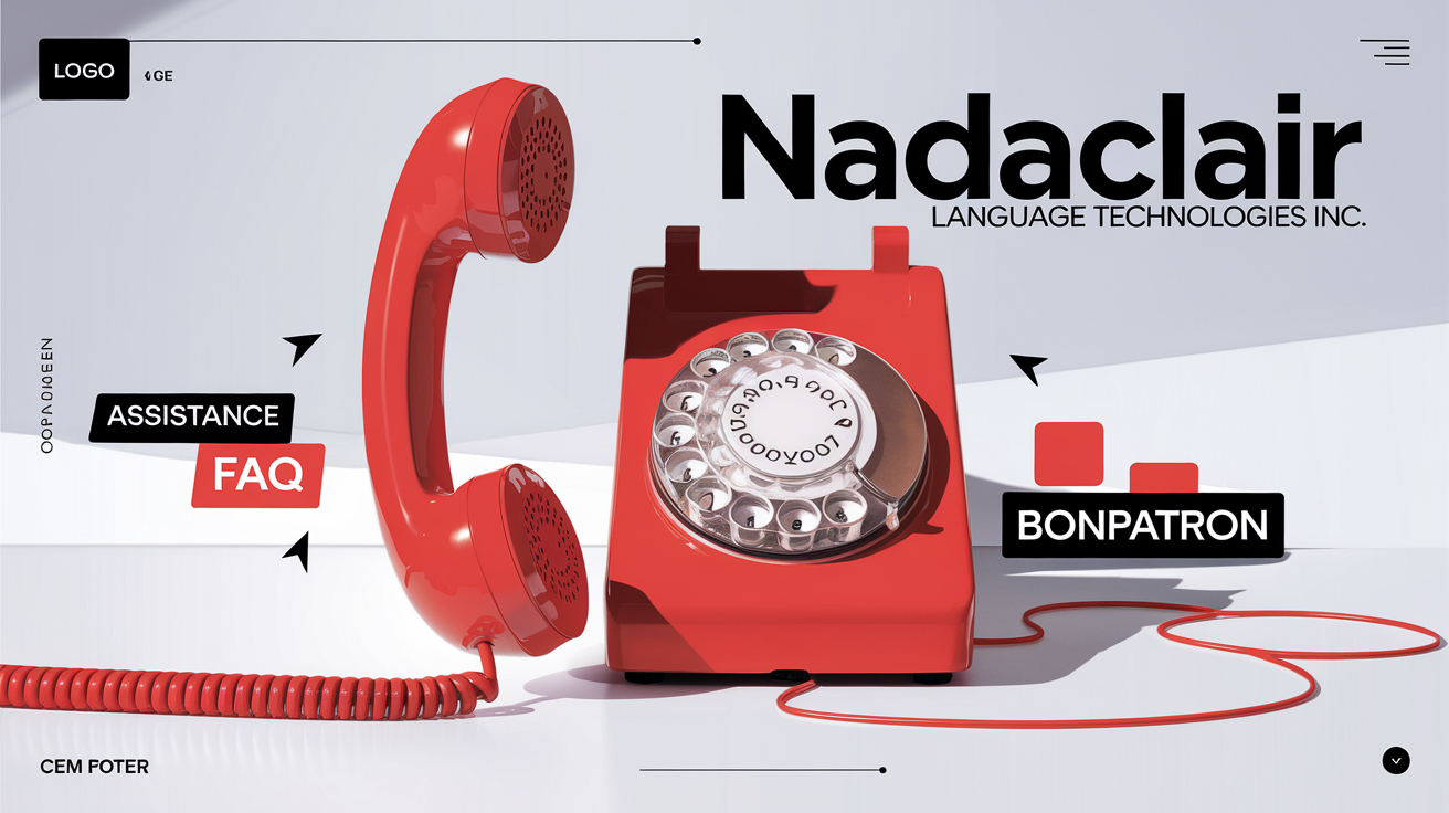 Assistance BonPatron hotline Nadaclair Language Technologies