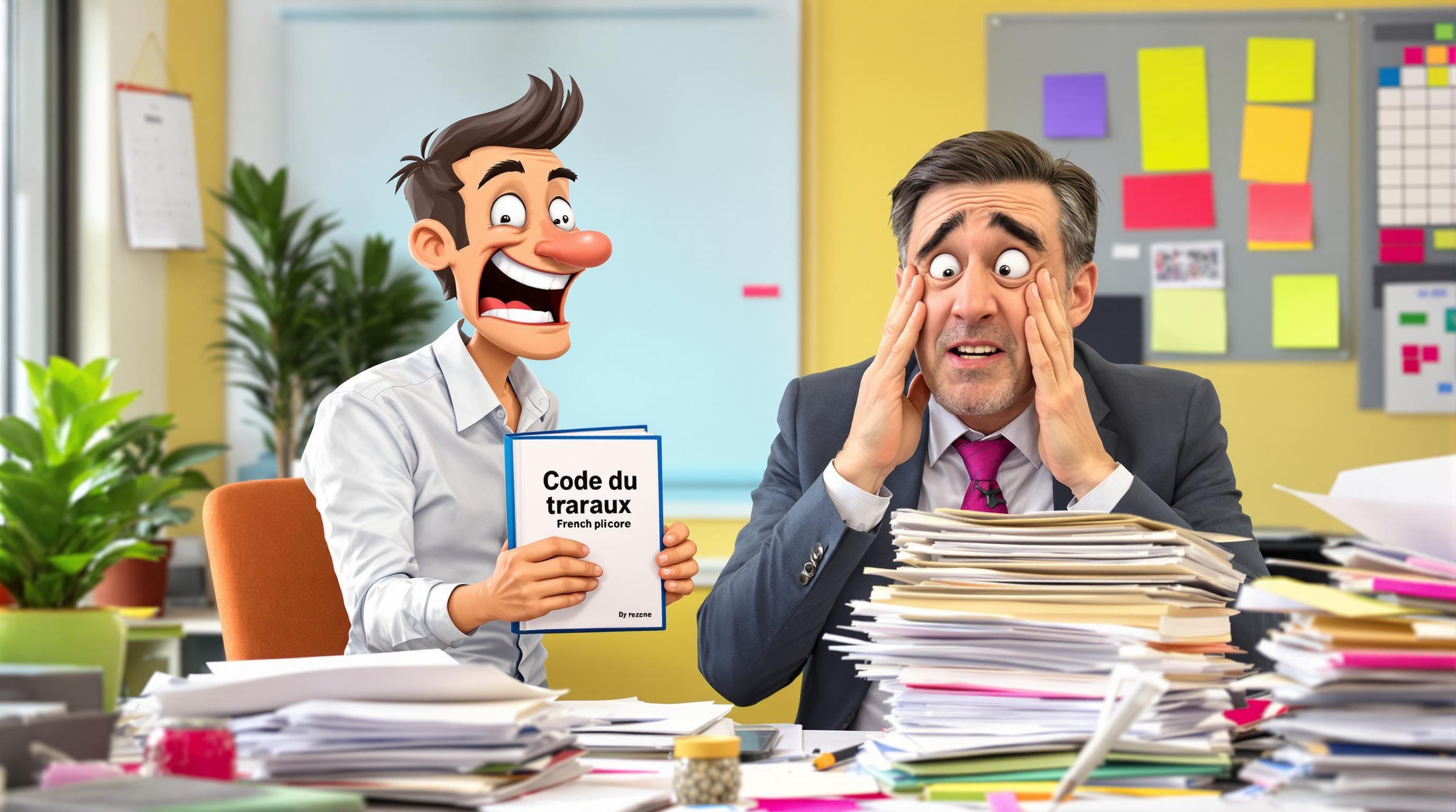salarié hilare code du travail employeur stressé