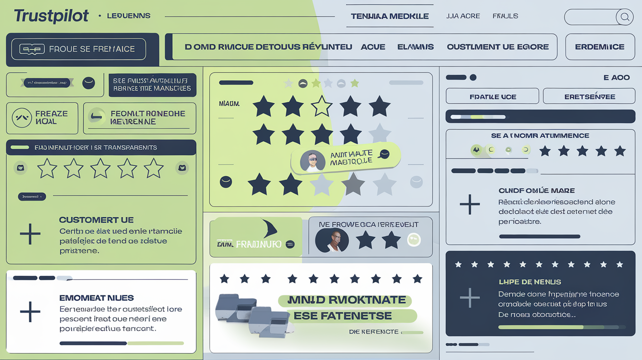 Tableau des avis clients sur Finfrog