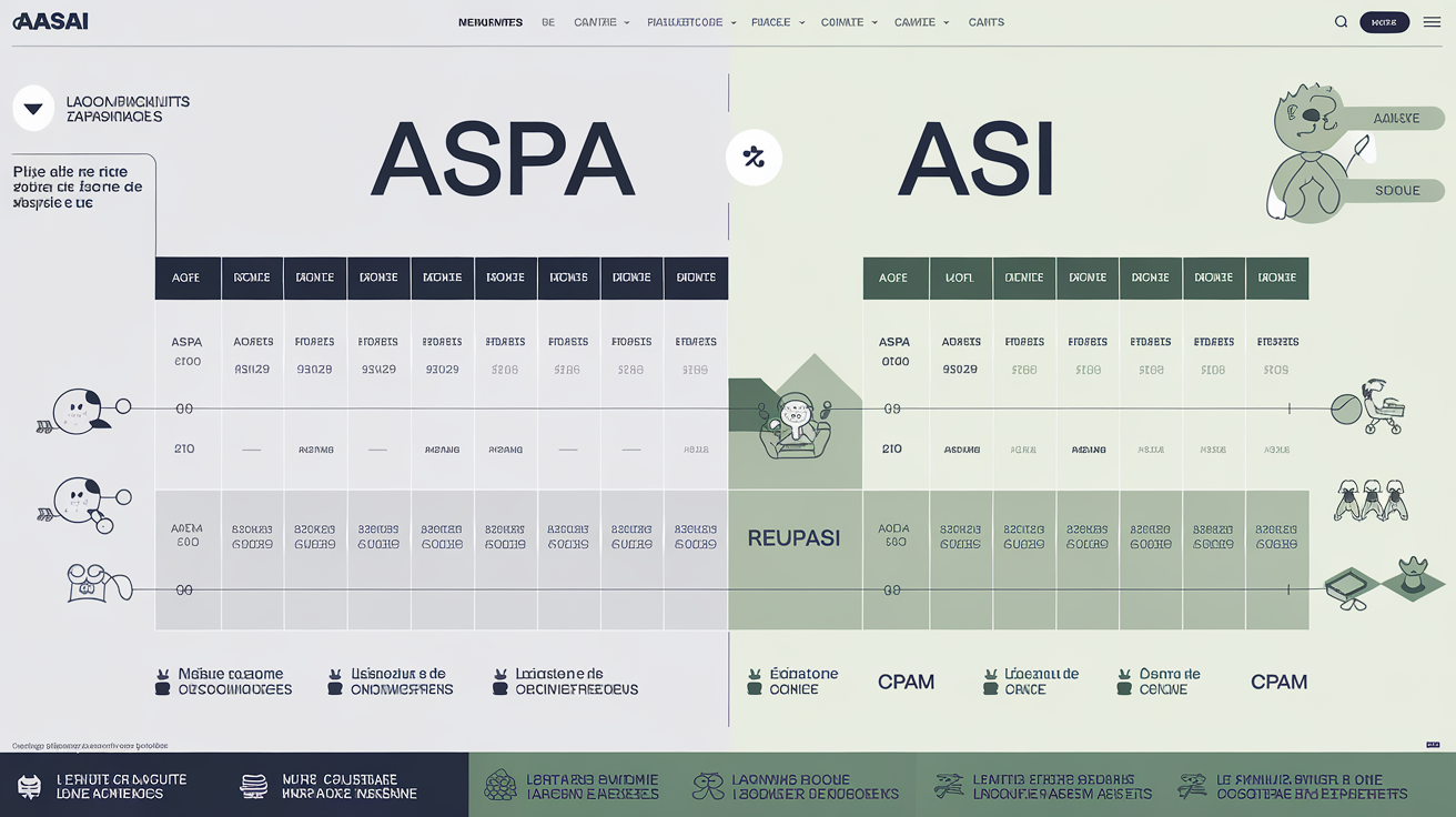 Comparatif ASPA et ASI : conditions et montants 2024