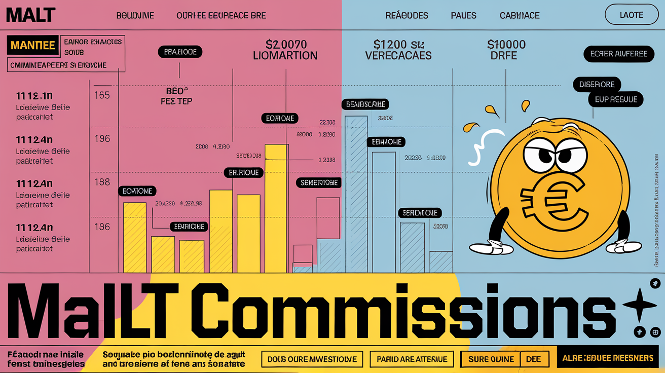 Tableau des commissions Malt