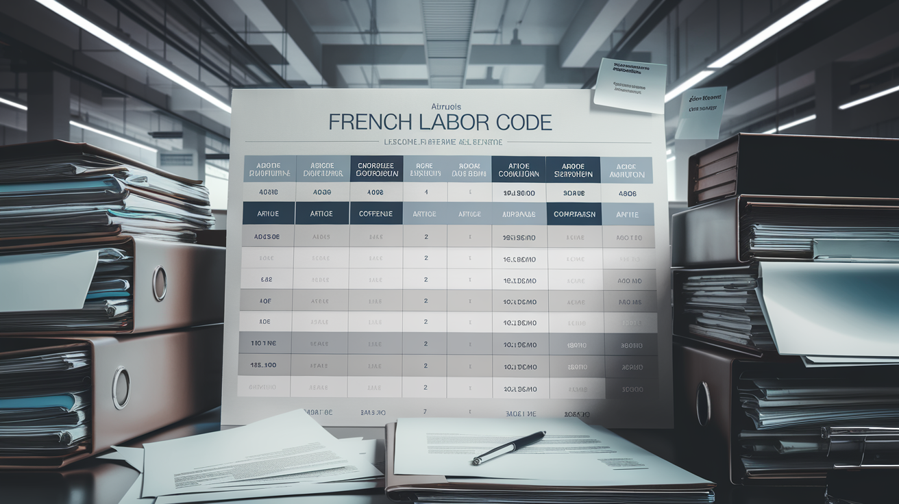 tableau comparatif juridique code travail arrêt maladie
